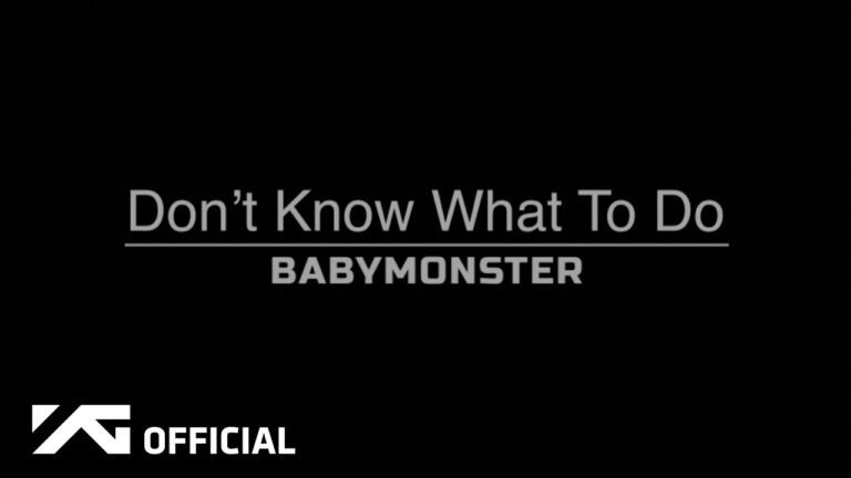 Babymonster ‘don't Know What To Do’ Cover (clean Ver.)