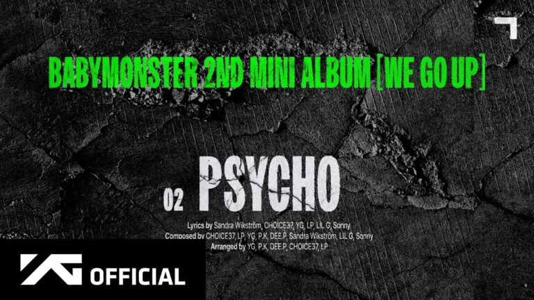 Babymonster ‘psycho’ (official audio)