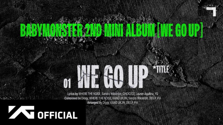 Babymonster ‘we go up’ (official audio)