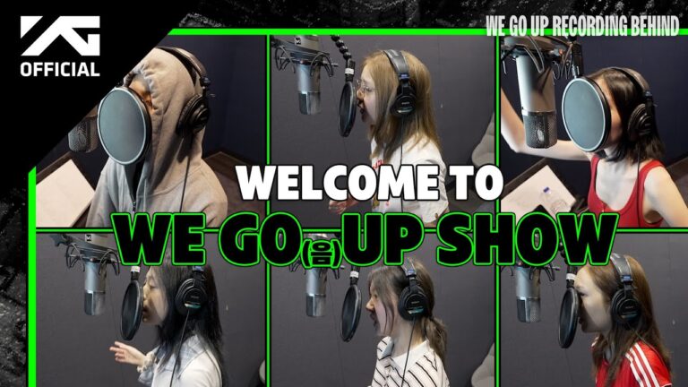 Babymonster ‘we go up’ recording behind